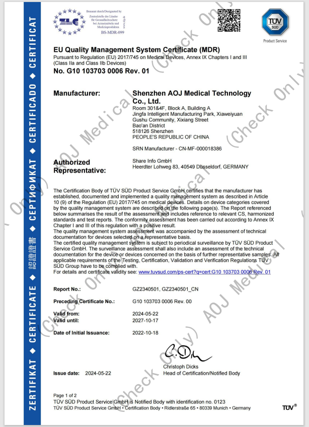 DrPOM Blood Pressure Monitor (AOJ-33A)